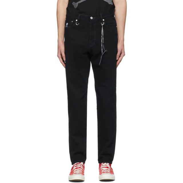 mastermind WORLD Black Water-Repellent Jeans