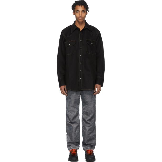 Matthew Adams Dolan Black Western Shirt