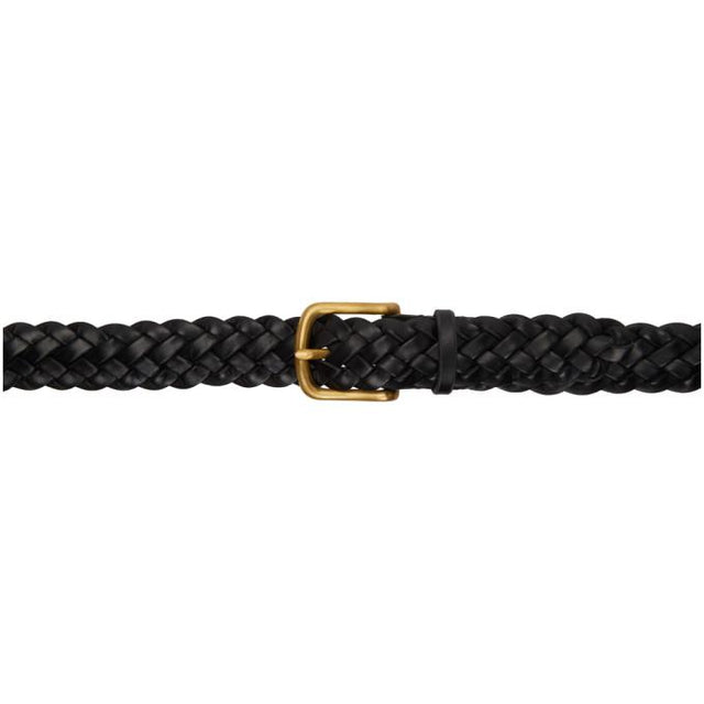 Maximum Henry Black and Gold Braided Standard Belt