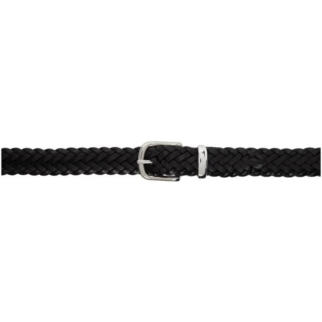 Maximum Henry Black and Silver Braided Standard Belt