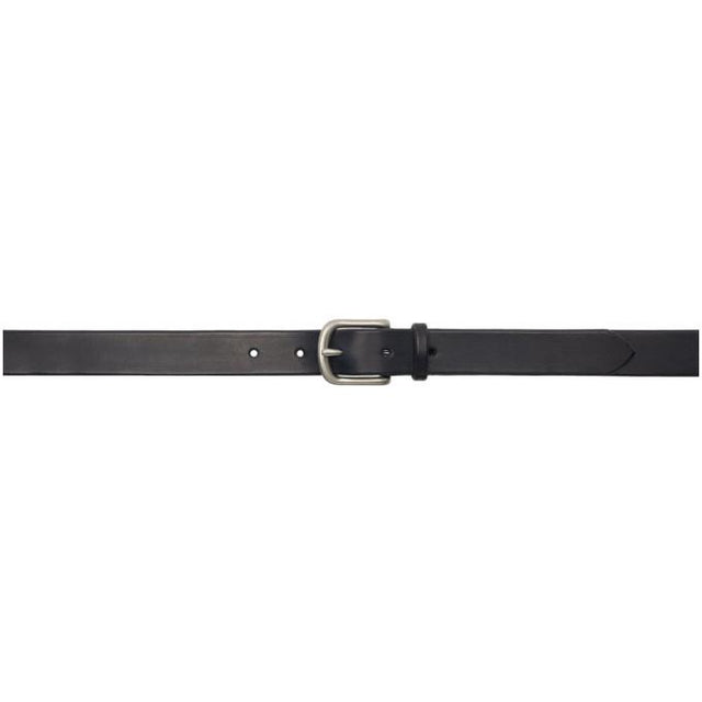 Maximum Henry Black and Silver Slim Standard Belt