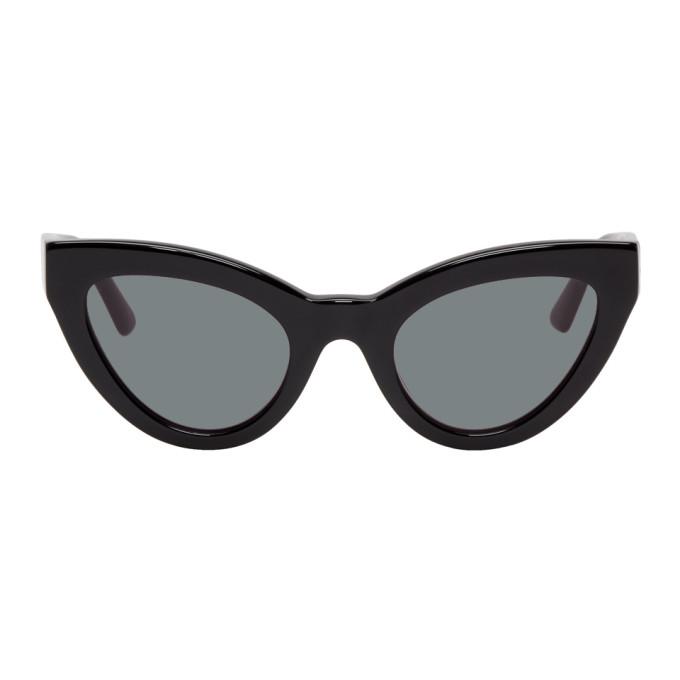 McQ Alexander McQueen Black McQ Swallow Cult Cat-Eye Sunglasses