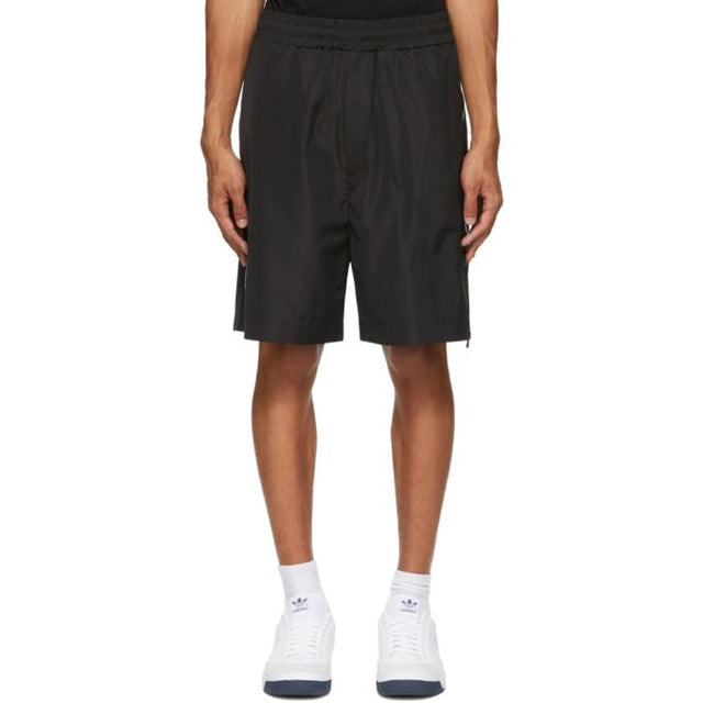 McQ Alexander McQueen Black McQ Swallow Zip Shorts