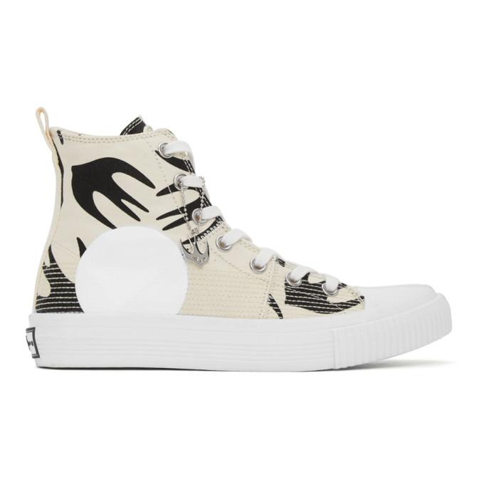 skandale frugtbart Distrahere McQ Alexander McQueen Off-White McQ Swallow Orbyt High-Top Sneakers –  BlackSkinny