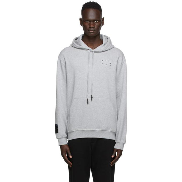MCQ Grey Core Relaxed Hoodie