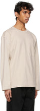 mfpen Beige Organic Pocket Long Sleeve T-Shirt