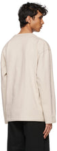 mfpen Beige Organic Pocket Long Sleeve T-Shirt