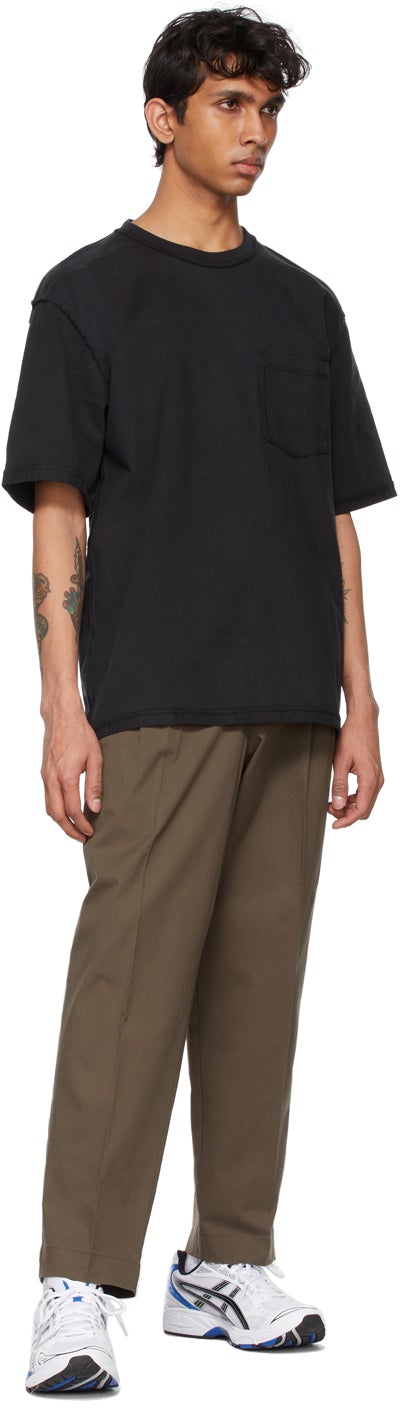 mfpen Black Pocket T-Shirt