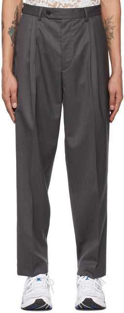 mfpen Grey Scene Trousers - Pantalon de scène gris mfpen - MFPEN 회색 장면 바지