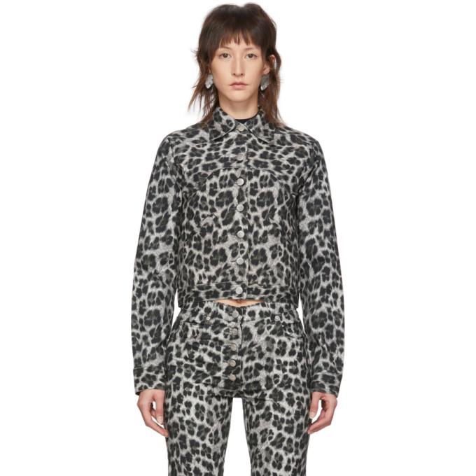 Miaou Grey Leopard Lex Jacket