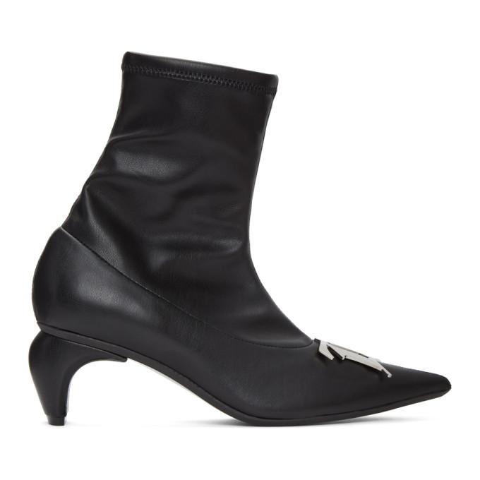 MISBHV Black Buckle Boots