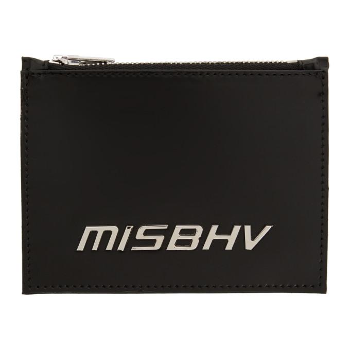 MISBHV Black Logo Card Holder