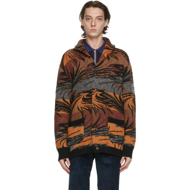 Missoni Multicolor Wool and Mohair Cardigan