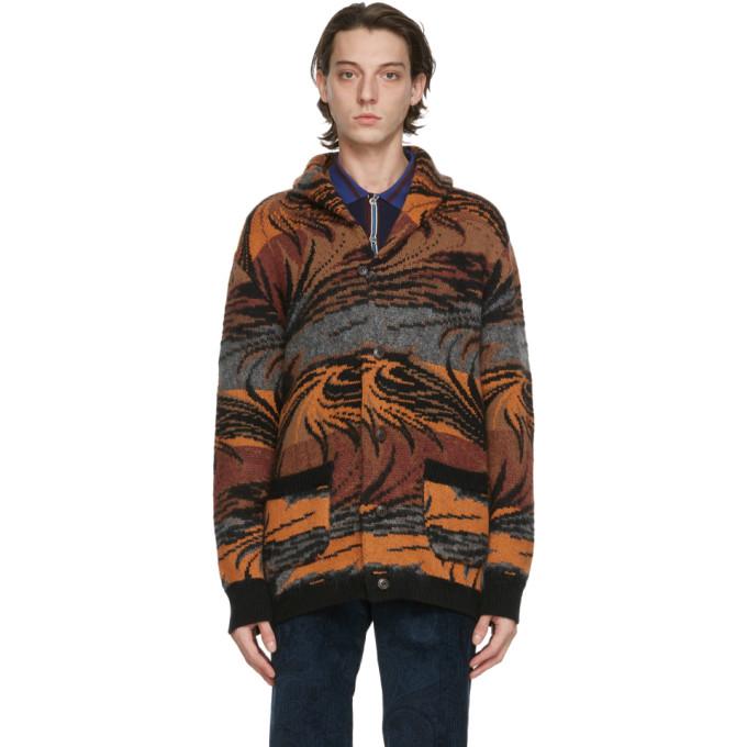 Missoni Multicolor Wool and Mohair Cardigan