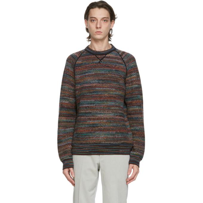 Missoni Multicolor Wool Striped Sweater