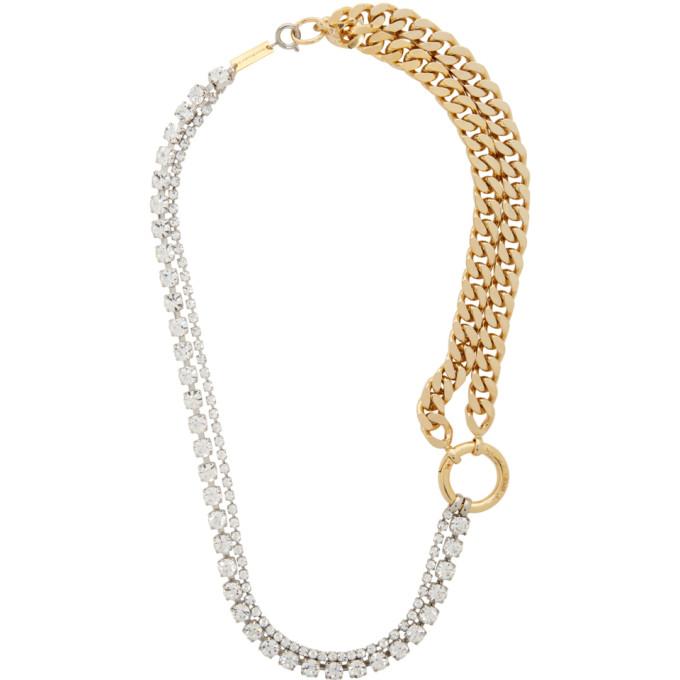 MM6 Maison Margiela Gold and Silver Mixed Necklace – BlackSkinny