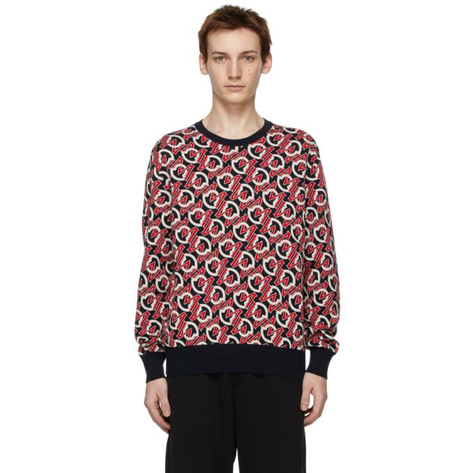 Moncler Black & White Monogram Sweatshirt