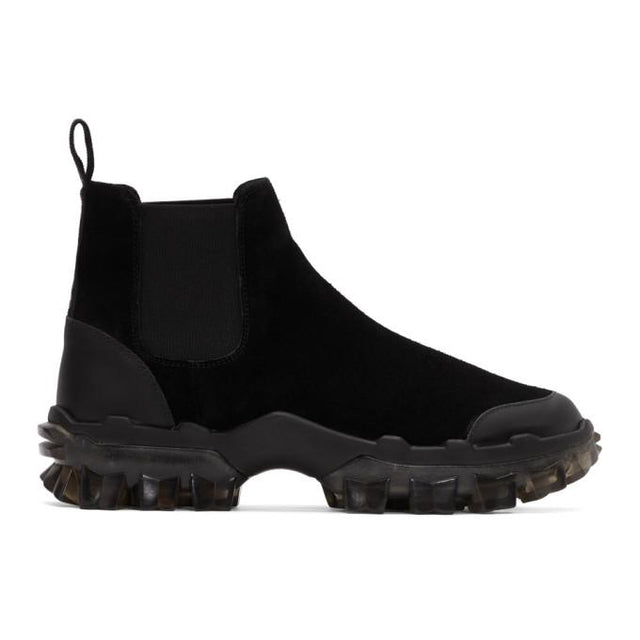 Moncler Black Ayden Chelsea Boots