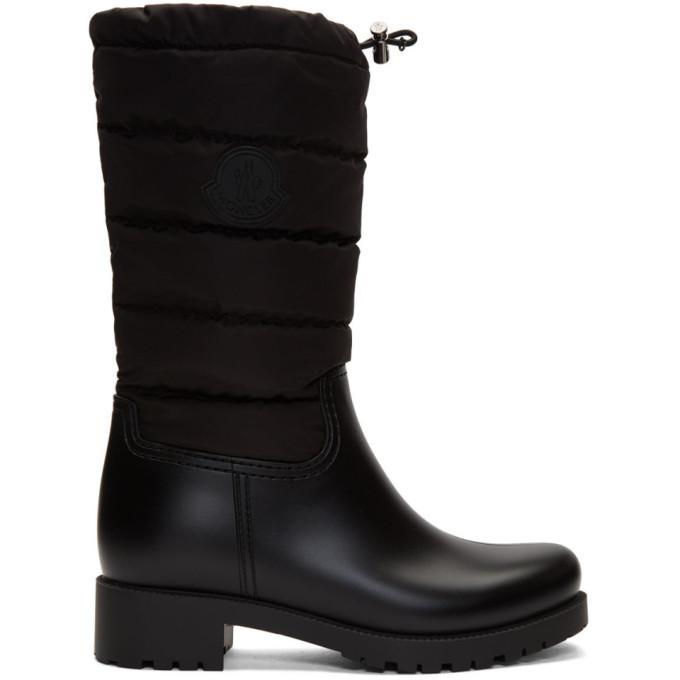 Moncler Black Ginette Boots