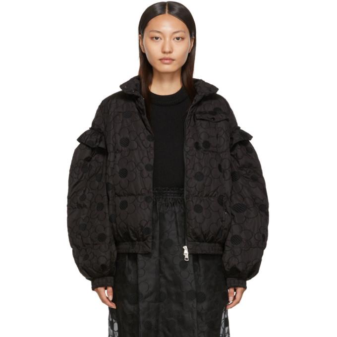 Moncler Genius 4 Moncler Simone Rocha Black Lace Down Jacket