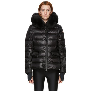 Moncler Grenoble Black Down Armonique Puffer Jacket