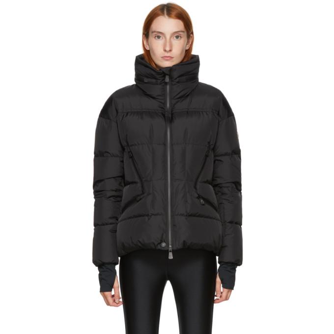 Moncler Grenoble Black Down Dixence Puffer Jacket