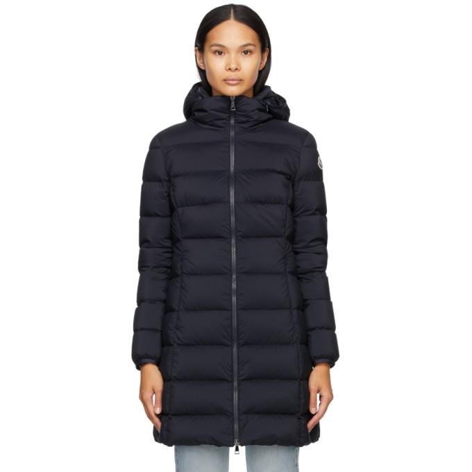 Moncler Navy Down Gie Coat