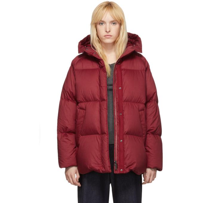 Moncler Red Down Nerum Jacket