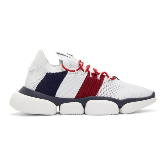 Moncler White Bubble Sneakers