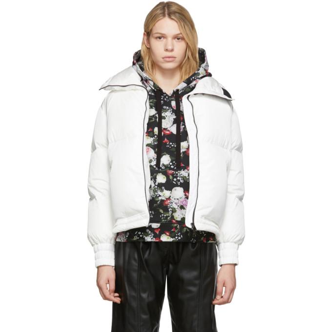 Moncler White Down Inde Jacket