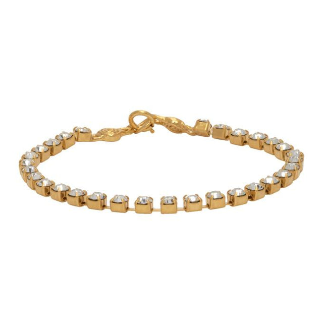 Mondo Mondo Gold Crystal Bracelet