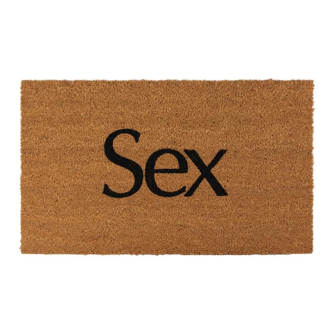 More Joy SSENSE Exclusive Brown Sex Door Mat-BlackSkinny