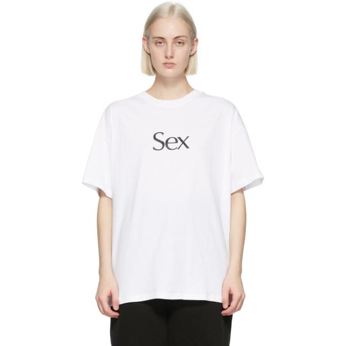 More Joy White Sex T-Shirt