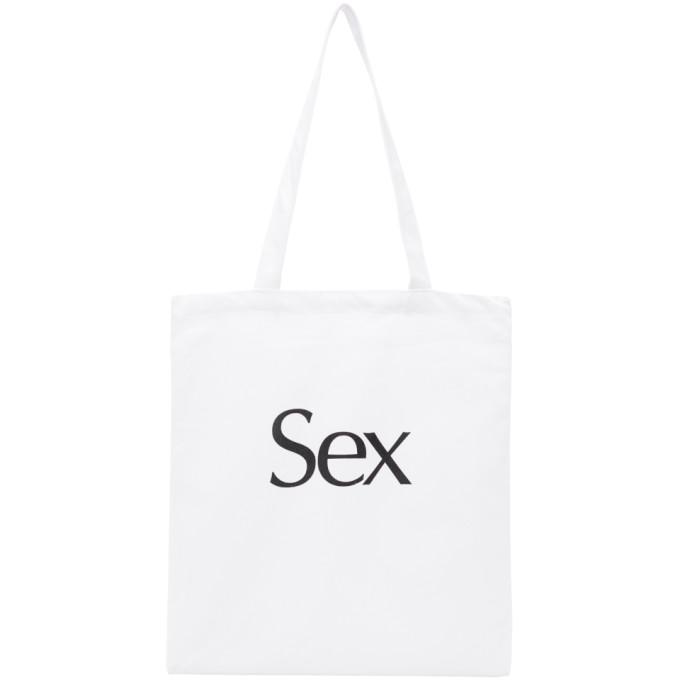 More Joy White Sex Tote