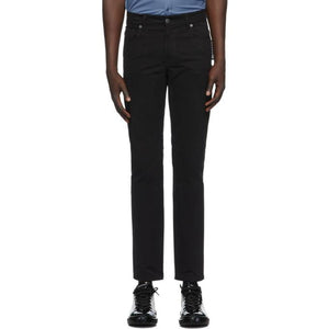 Moschino Black Big Label Jeans