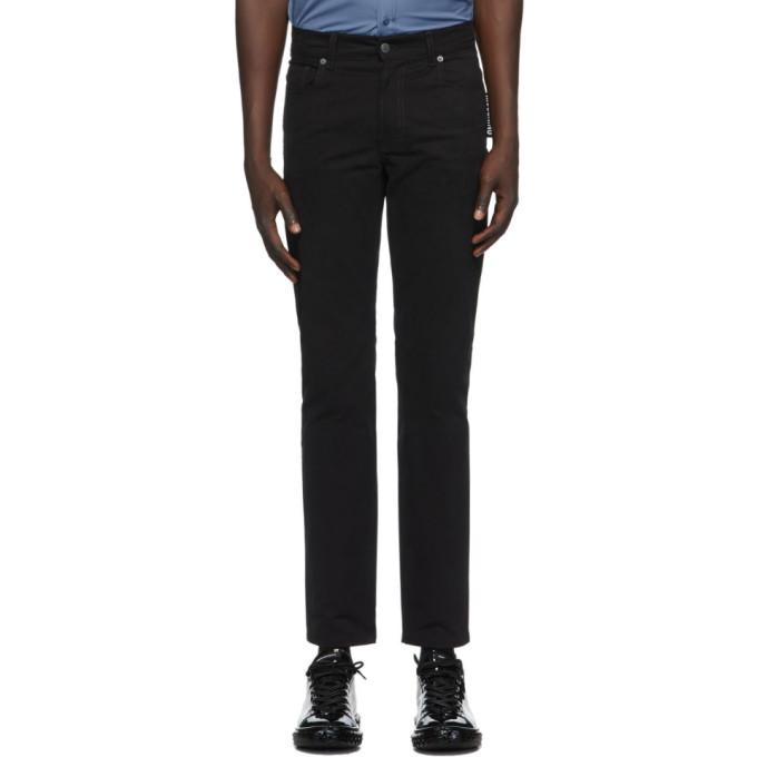 Moschino Black Big Label Jeans