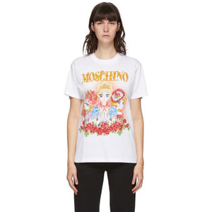 Moschino White Anime T-Shirt