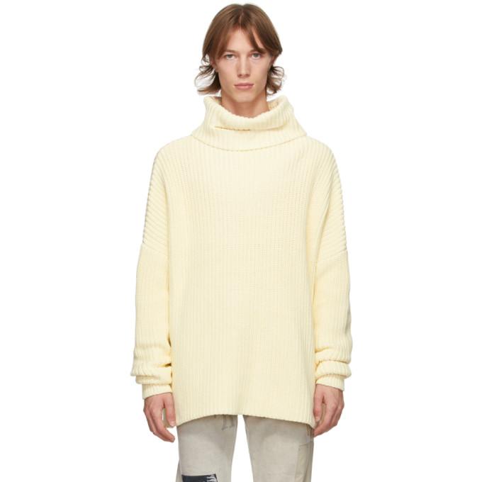 Mr. Saturday Beige Masquerade Turtleneck
