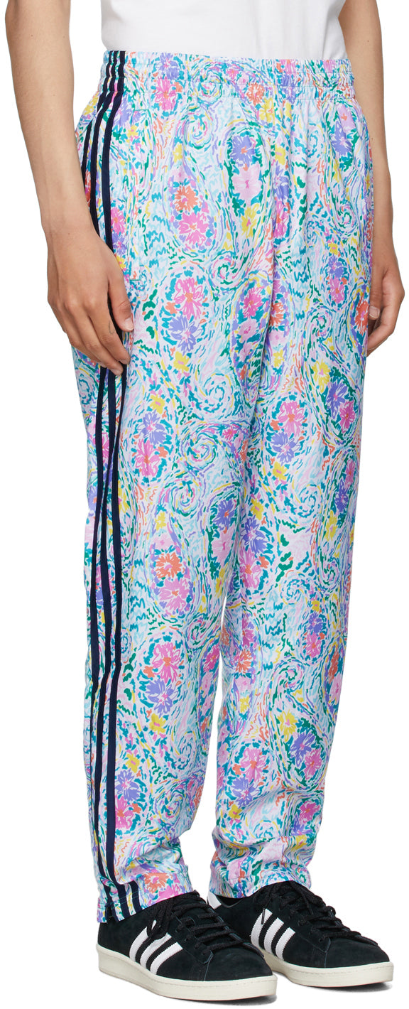 Adidas originals new arrivals floral jersey trousers