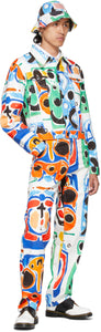 Charles Jeffrey Loverboy Multicolor Art Jeans