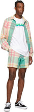 Noah Multicolor Check Madras Shorts