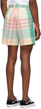 Noah Multicolor Check Madras Shorts