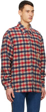 Gucci Multicolor Check Mushrooms Shirt