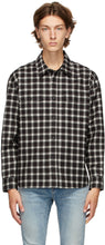 Saint Laurent Multicolor Plaid Shirt - Chemise à plaid de Saint Laurent multicolore - 세인트 라이 렌트 멀티 컬러 격자 무늬 셔츠
