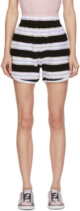 Fendi Multicolor Terrycloth Shorts