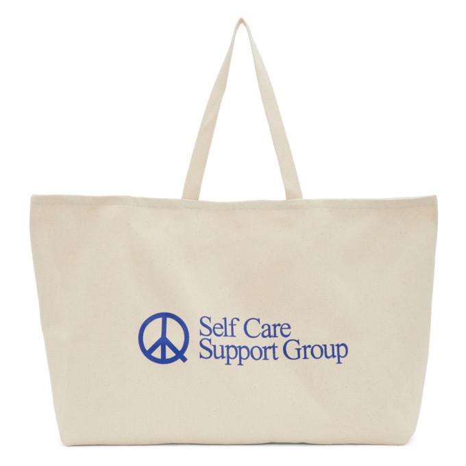 Museum of Peace and Quiet Beige Twill S.C.S.G. Tote