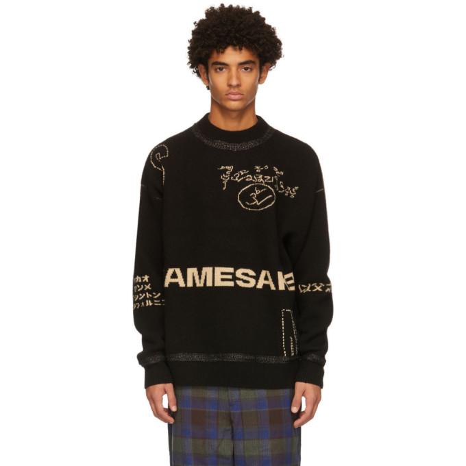 NAMESAKE Black Roots Logo Sweater