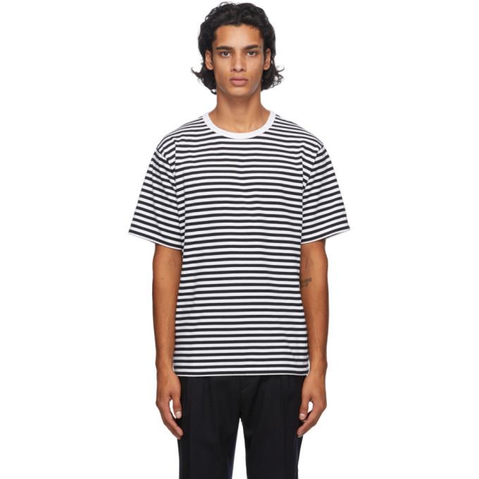 Nanamica Black and White COOLMAXÃ‚Â® T-Shirt