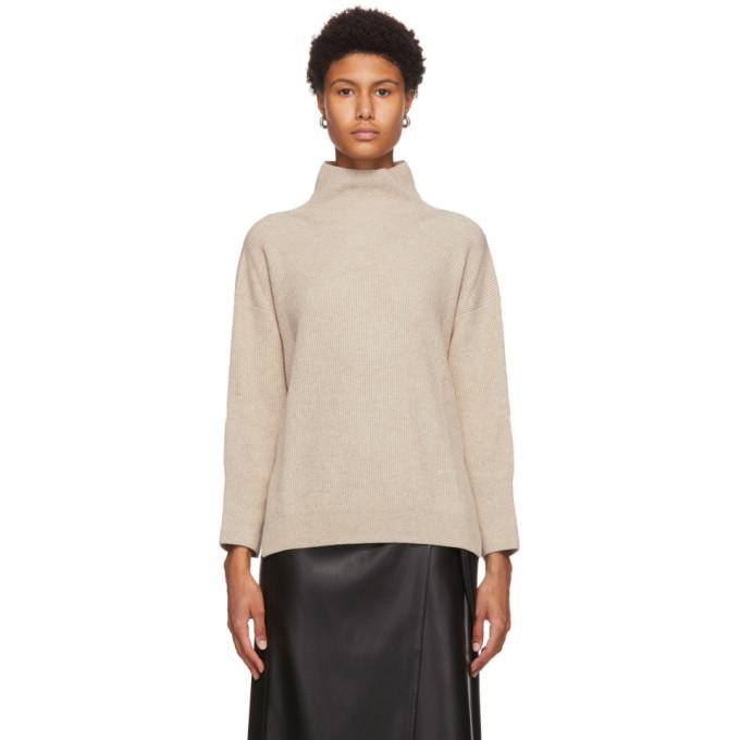 Nanushka Beige Recycled Cashmere Turtleneck