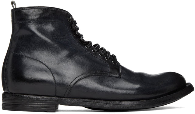 Officine Creative Navy Anatomia 13 Vigogna Boots - Officine Creative Navy Anatomia 13 Bottes Vigogna - officine Creative Navy Anatomia 13 Vigogna Boots.